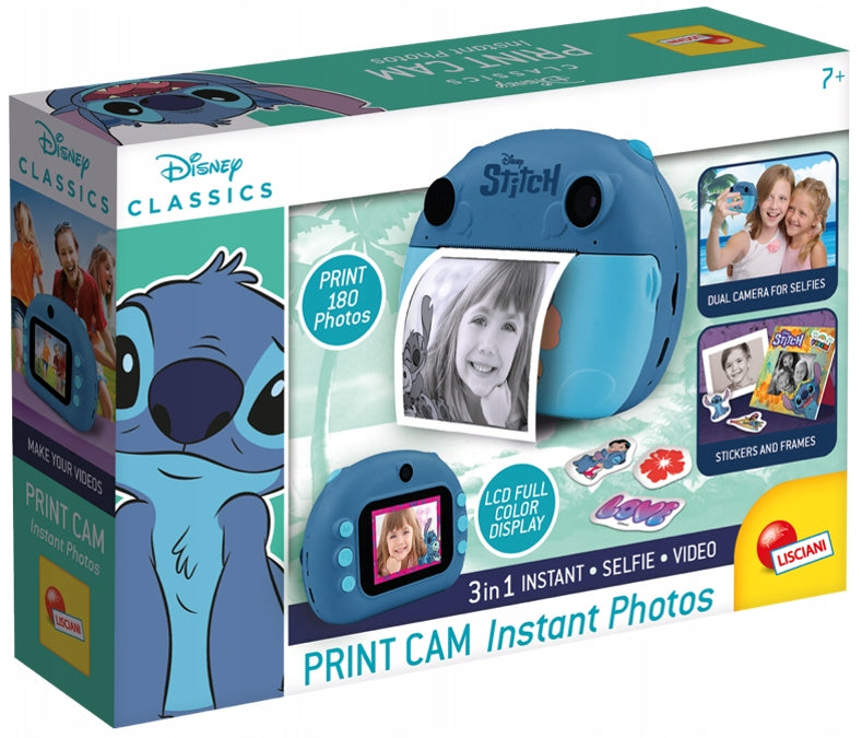 Camera STITCH Lisciani - GIFT FOR CHILDREN'S DAY! SET!! Manufacturer code 107247