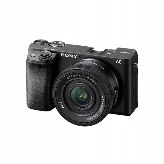 Camera Sony Alpha 6400 ILCE6400AKB + lens 16-50mm black