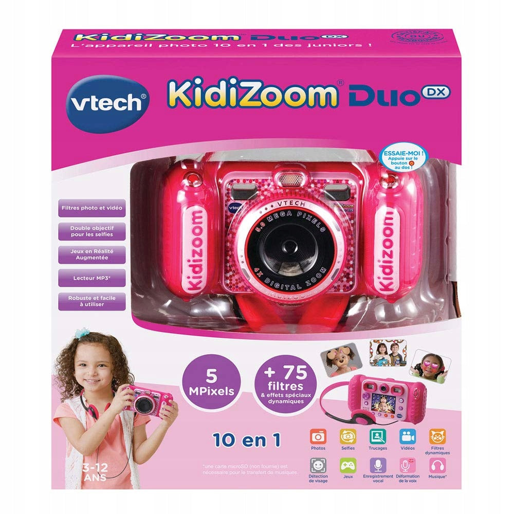 Camera for children VTech Kidizoom Duo DX 5 Mpx pink