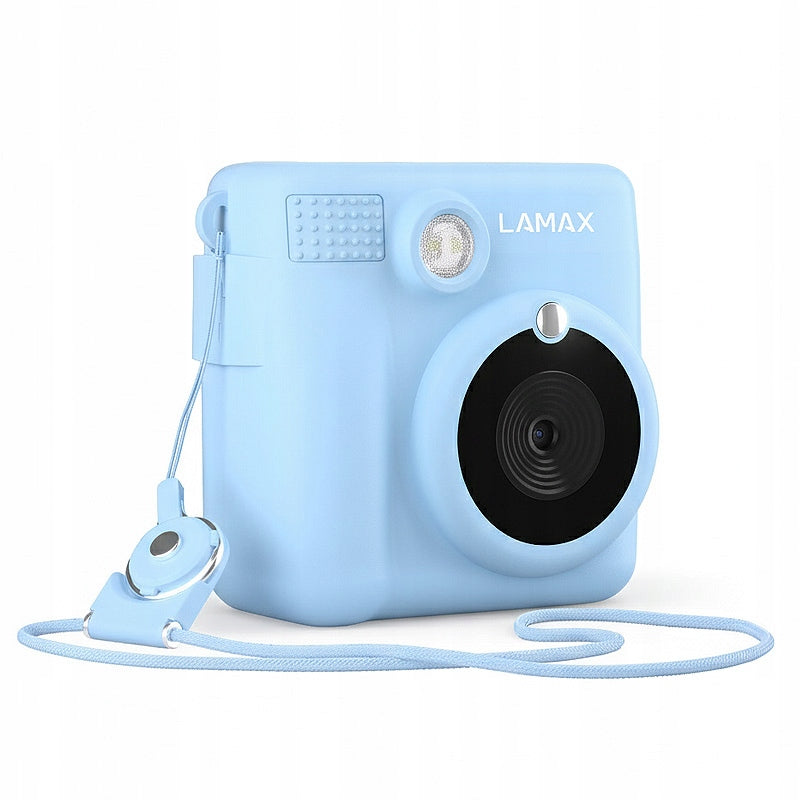 Camera for children with printer LAMAX InstaKid1 Blue | 3 Rolls included