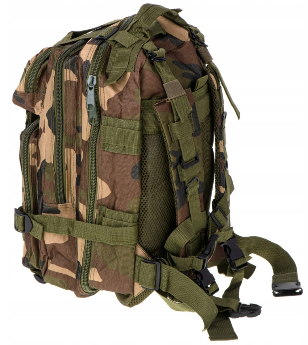 Camo military tactical hiking survival fishing backpack for forest 28l Manufacturer code NM50