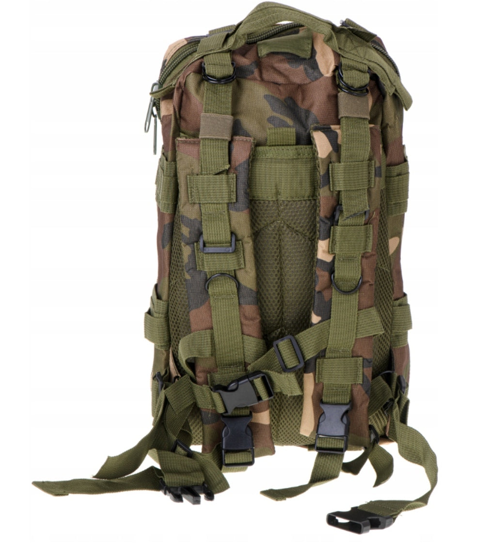 Camo military tactical hiking survival fishing backpack for forest 28l Packaging status original