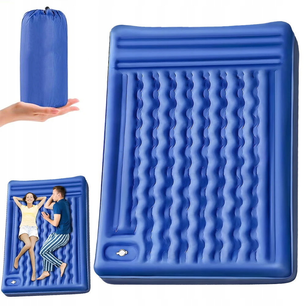 Camping Sleeping Mat Mattress 200x140cm Inflatable Mattress Built-in Pump Packaging status original