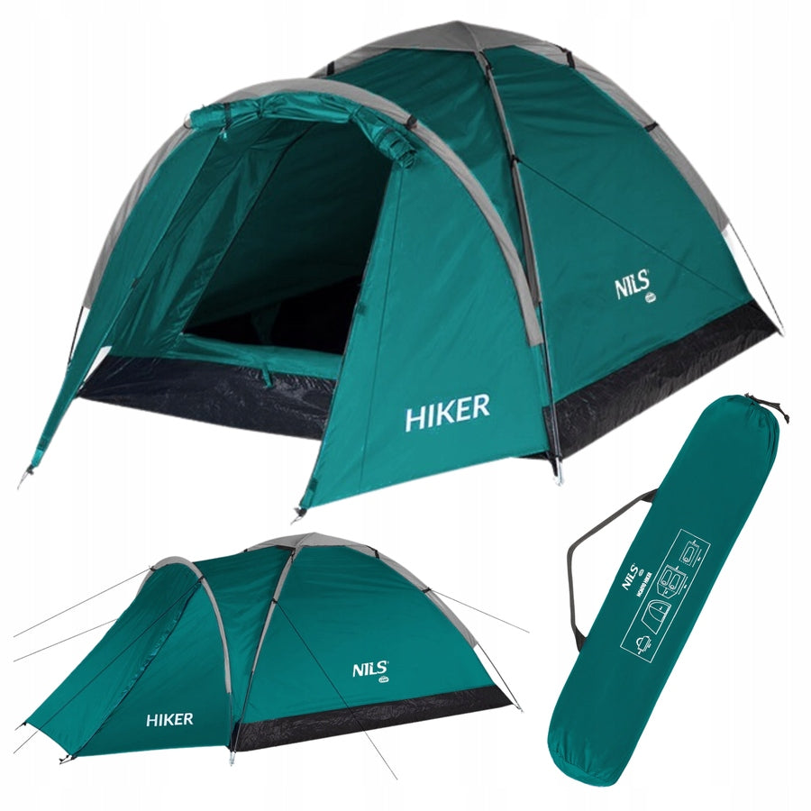 Camping Tent Double Camping Tent With Vestibule NILS Packaging status original