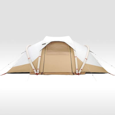 Camping Tent Inflatable Quechua Air Seconds 4.2 F&B 4-person 2 bedrooms Number of people 4