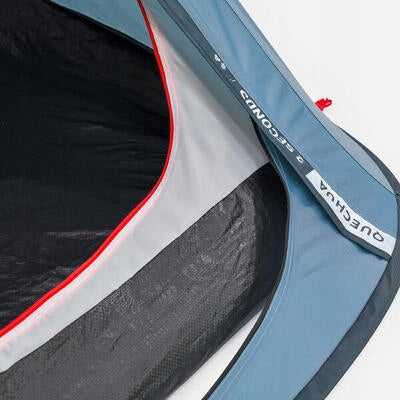 Camping Tent Quechua 2 Seconds 2-Person Color gray