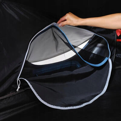 Camping Tent Quechua 2 Seconds Fresh&Black 2-Person Waterproofness less than 1500 mm