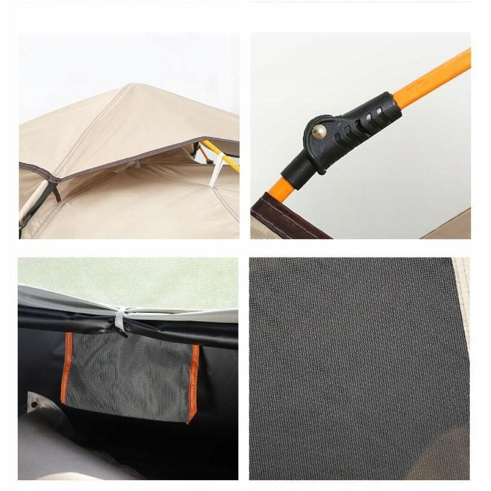 Camping Tent With Hydraulic Mechanism Quick Assembly 2-3 People Number of bedrooms 1
