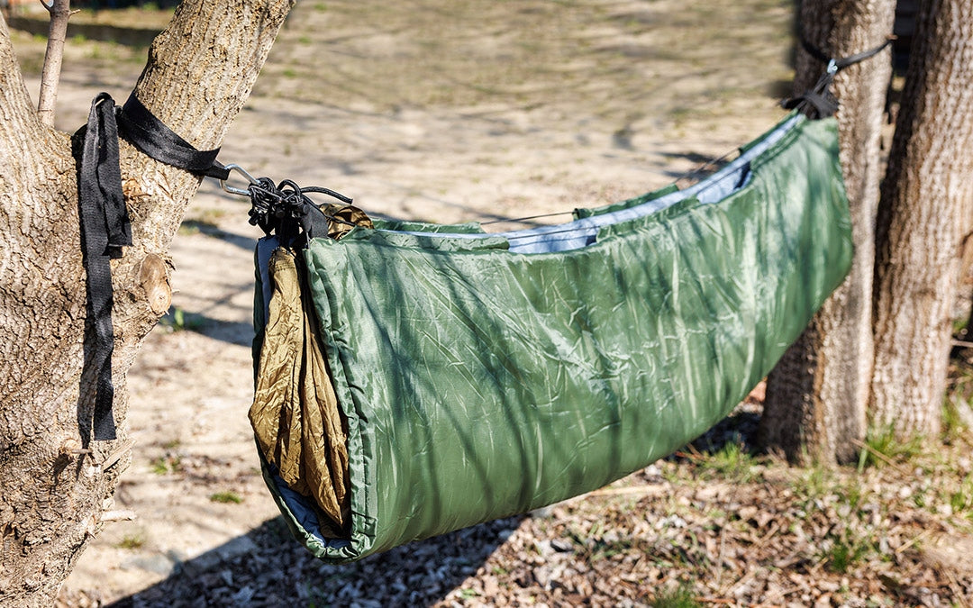 Camping Warmer Hammock Lining for Hammock 2in1 Camping Quilt NEO Color green