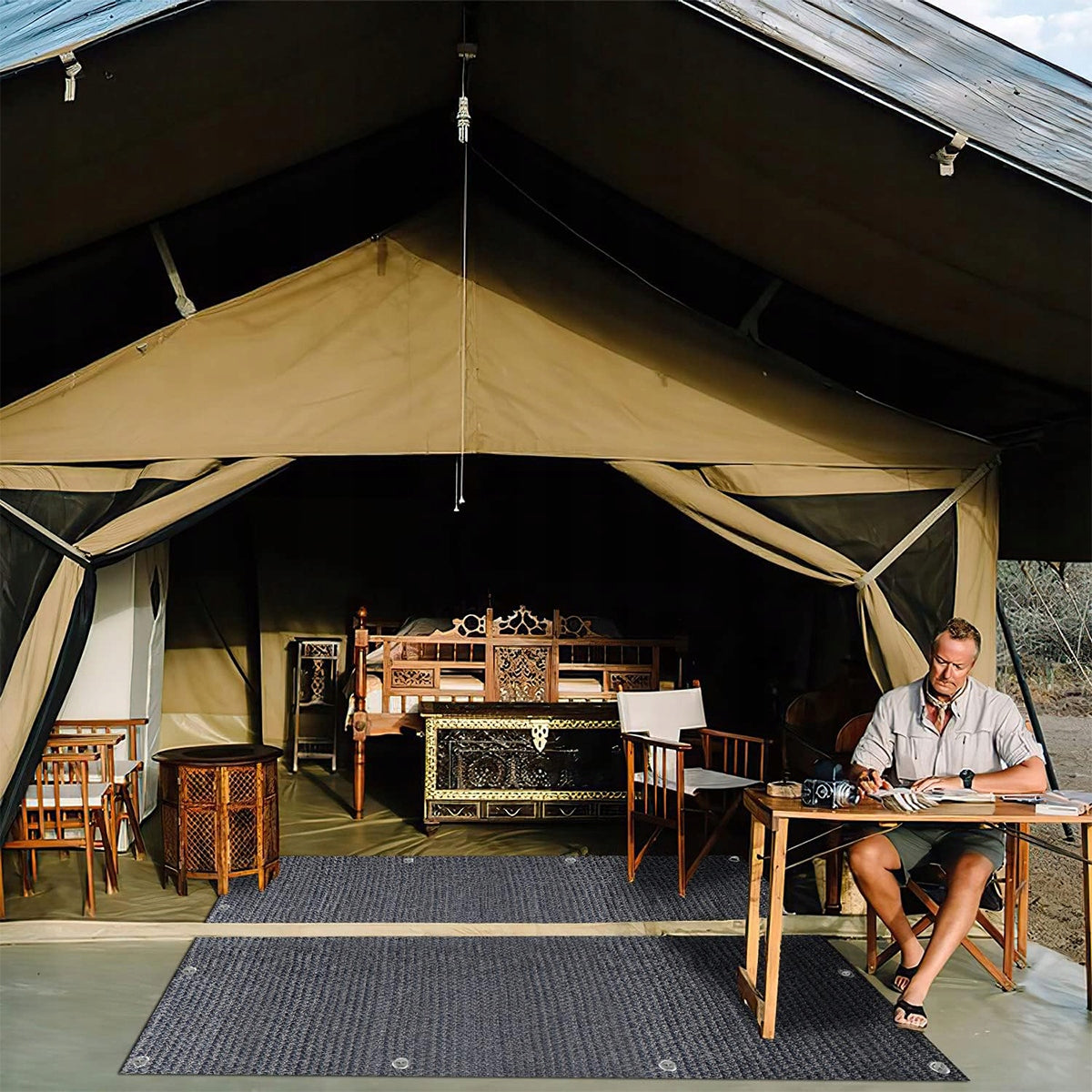 Camping flooring for tent vestibule, motorhome Tourist 2x2M Manufacturer code 4069824062249