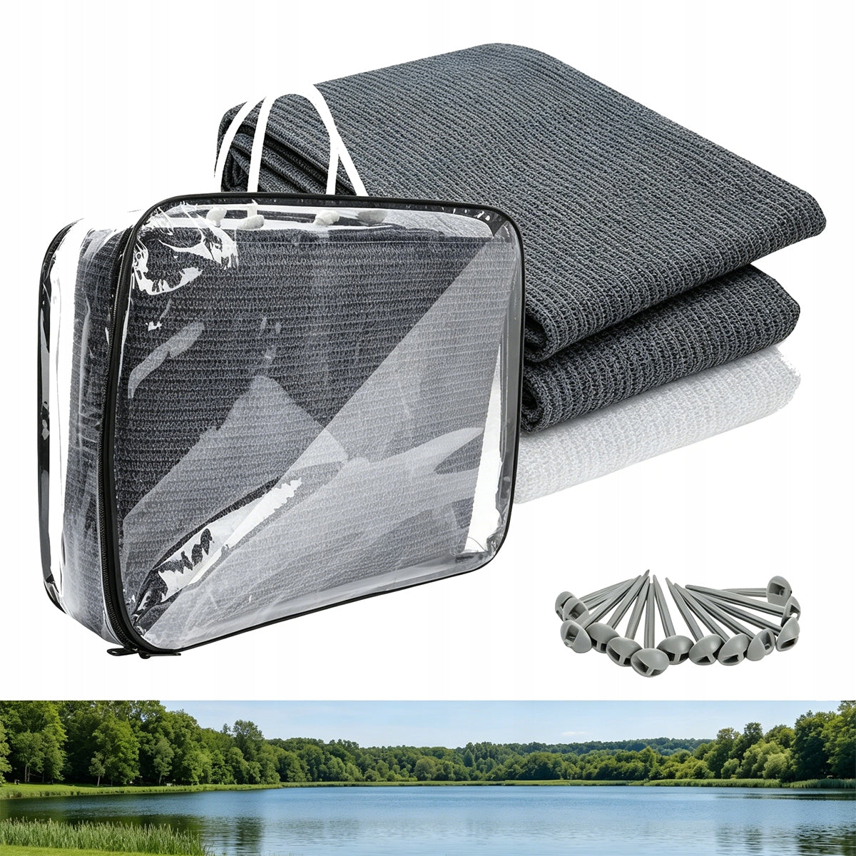 Camping flooring for tent vestibule, motorhome Tourist 2x2M
