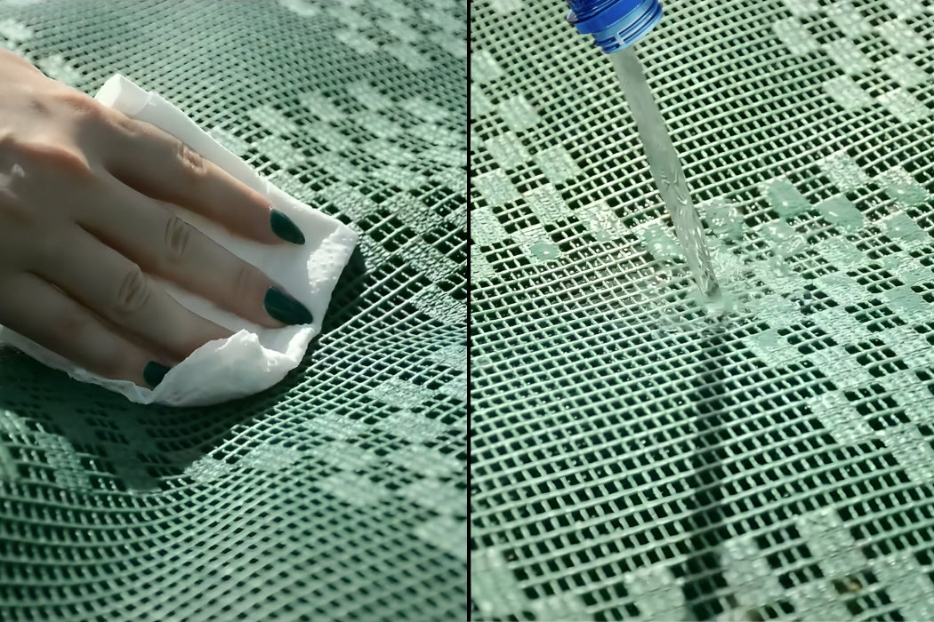 Camping flooring for the vestibule of the motorhome tent mat 600g green Manufacturer code ZA BAR ANTYPOŚLIZGOWA WODOODPORNA