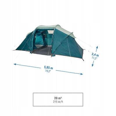 Camping tent Arpenaz 4.2 Brand Quechua