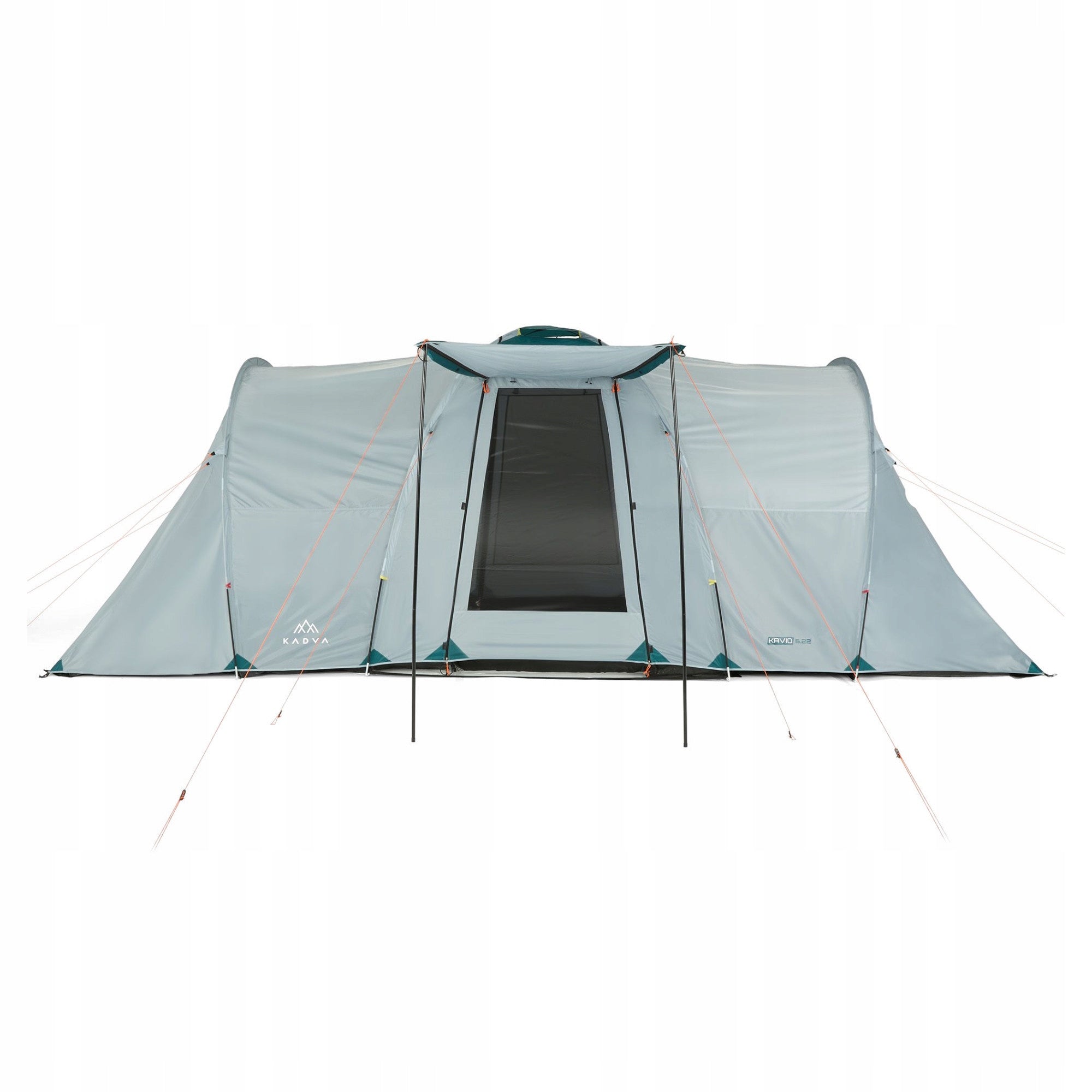 Camping tent KADVA Kavio 6plus grey 6-PERSON WATERPROOF 2 BEDROOMS
