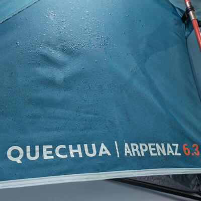 Camping tent Quechua Arpenaz 6.3 6-person, 3 bedrooms Number of people 1