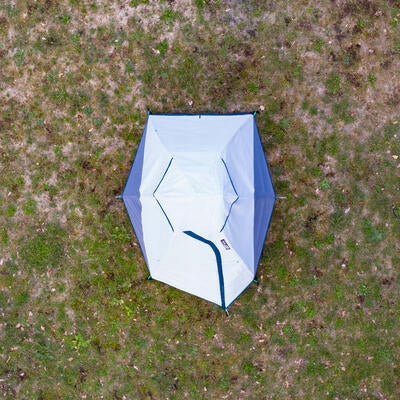 Camping tent Quechua MH100 Fresh&Black Color multicolor