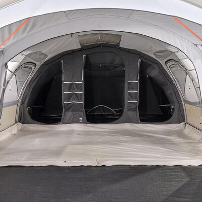 Camping tent inflatable Quechua Air Seconds 6.3 F&B 6-os XXL 3 bedrooms Kind family