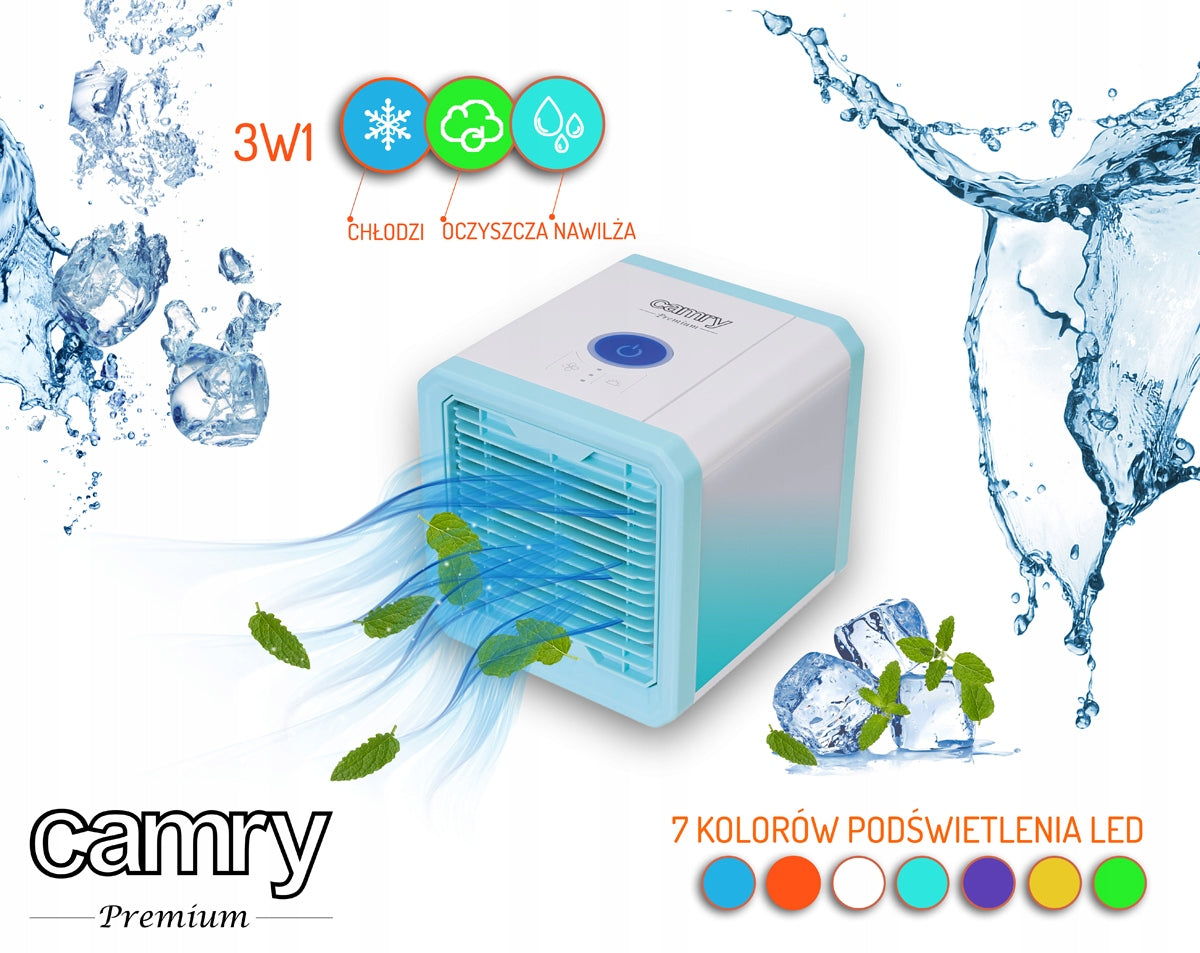 Camry CR 7318 EASY AIR COOLER Small efficient powerful Power 50 W