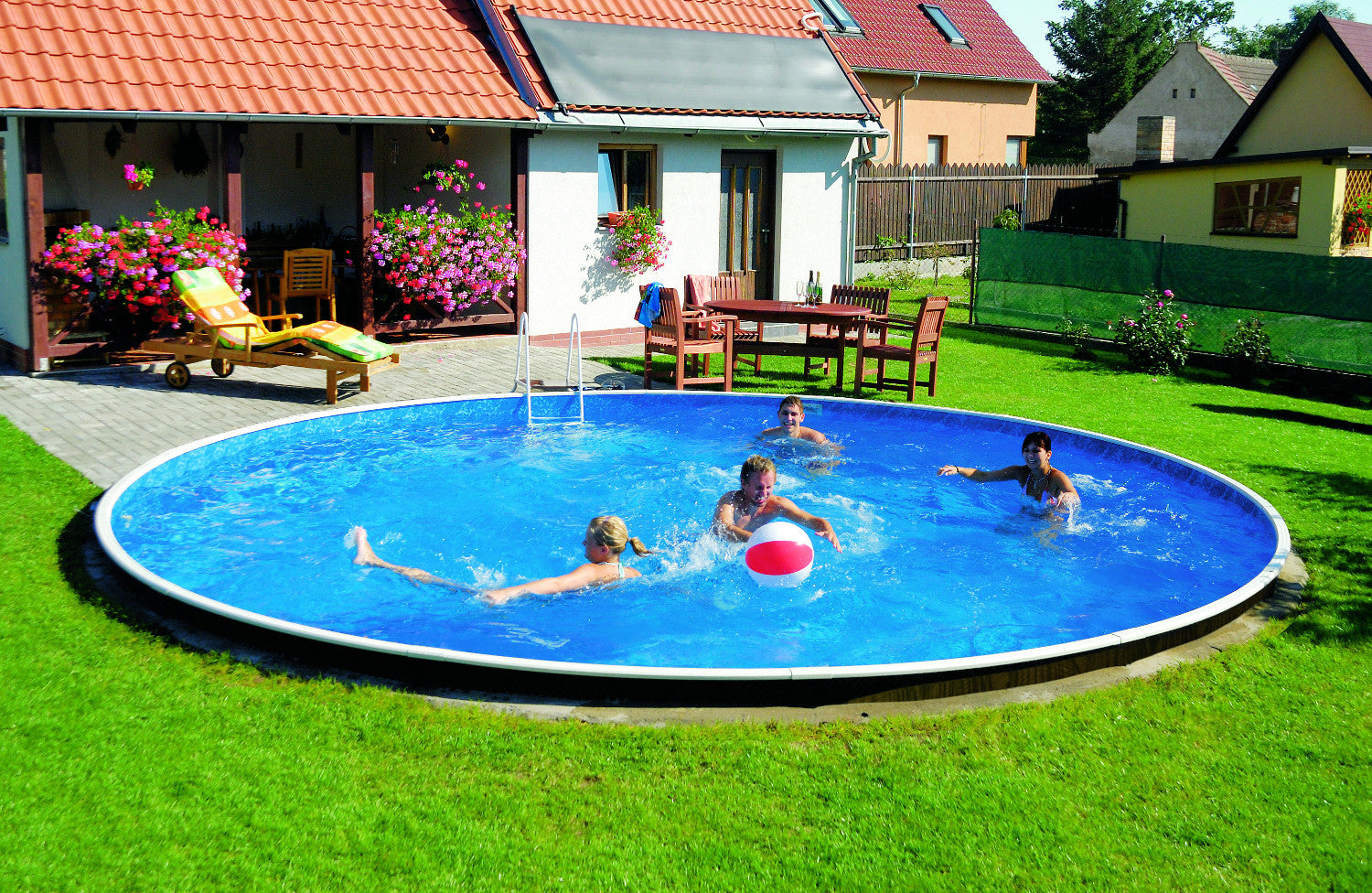 Canadian swimming pool Miami 4,6x1,2 - MINI Brand AM Baseny