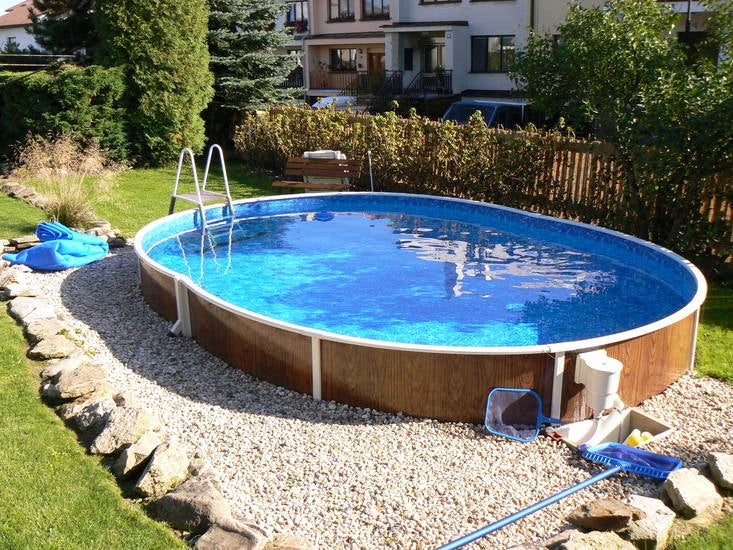 Canadian swimming pool Miami 5,5x3,7x1,2 PREMIUM Brand AM Baseny