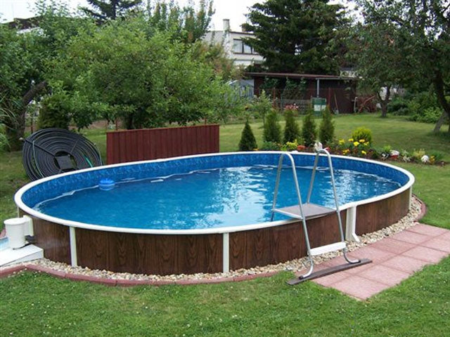 Canadian swimming pool Miami 5,5x3,7x1,2 PREMIUM Height 122 cm