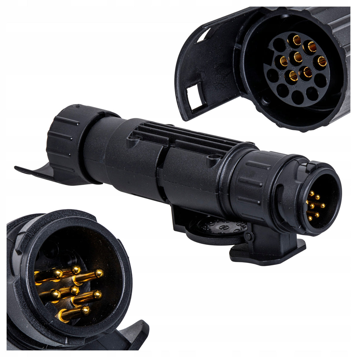 Canbus 7PIN Trailer Socket Adapter + 2pcs 13/7PIN + 7/13PIN Adapter