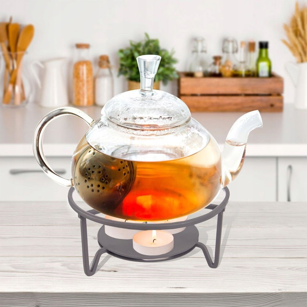 Candle Warmer Under Jug Infuser Pot Fondue Dish Food Packaging status original