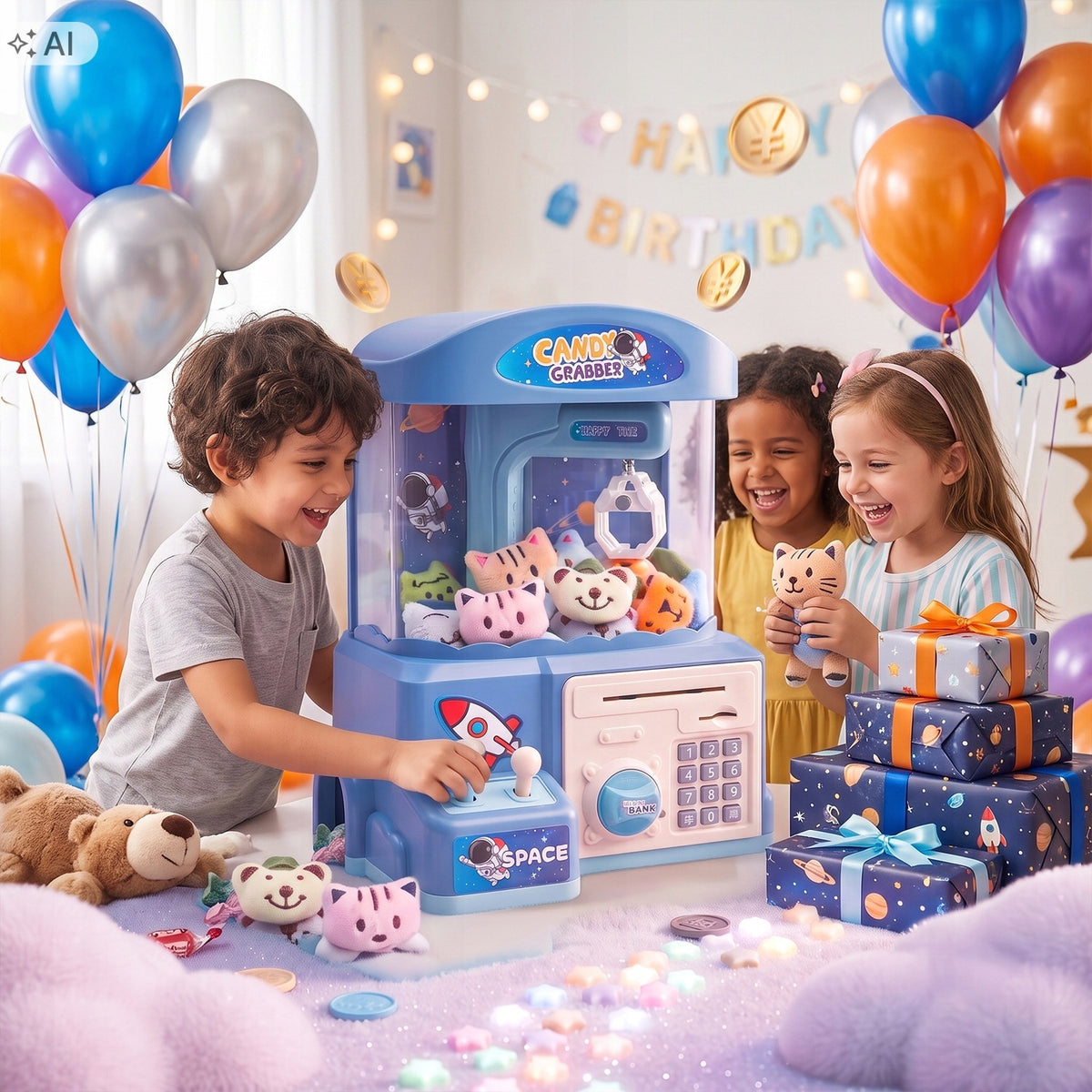 Candy Catcher Machine Sweets Vending Machine For Kids ARCADE GAME Brand Gotel