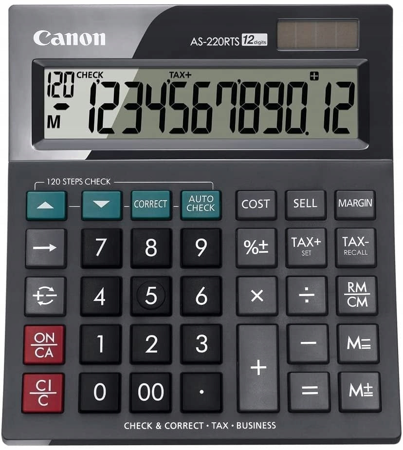 Canon AS-220RTS Kapesní kalkulačka Brand Canon