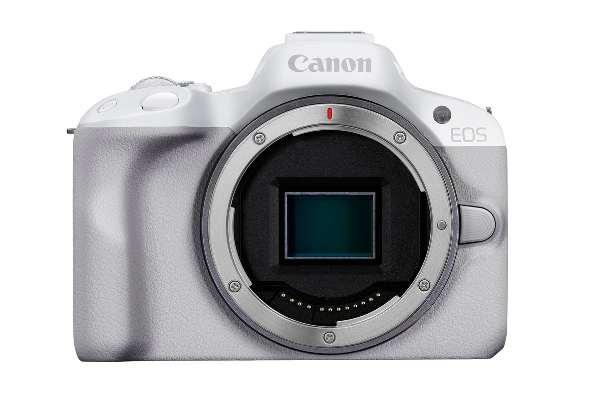 Canon Eos R50 + RF-S 18-45mm Mirrorless Camera 24,2 Mp 4K white Brand Canon