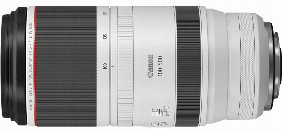 Canon RF 100-500mm F4.5-7.1L IS USM Lens Manufacturer code 4112C005