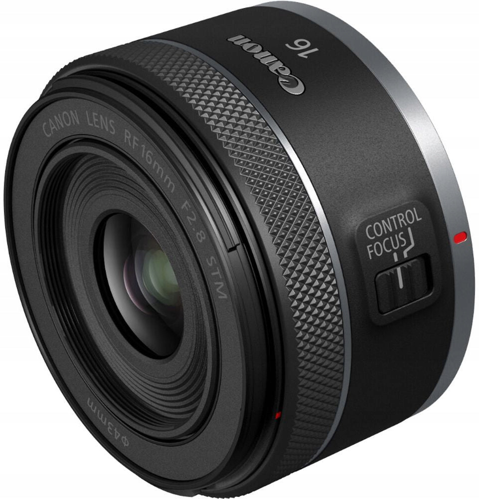 Canon RF 16 mm f/2.8 STM lens Packaging status original