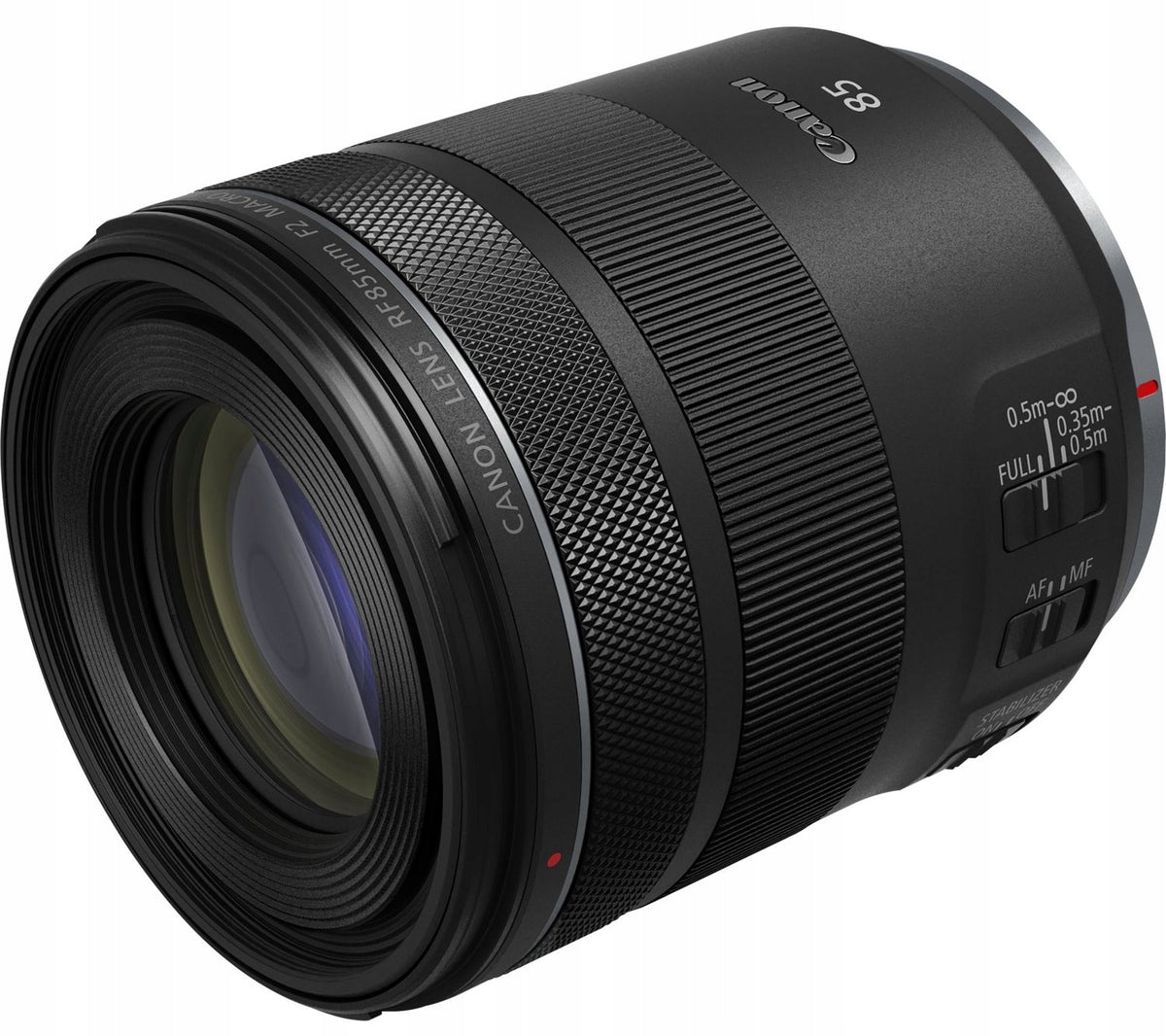Canon RF 85mm F2 Macro IS STM Lens IMAGE STABILIZATION PORTRAITS Brand Canon