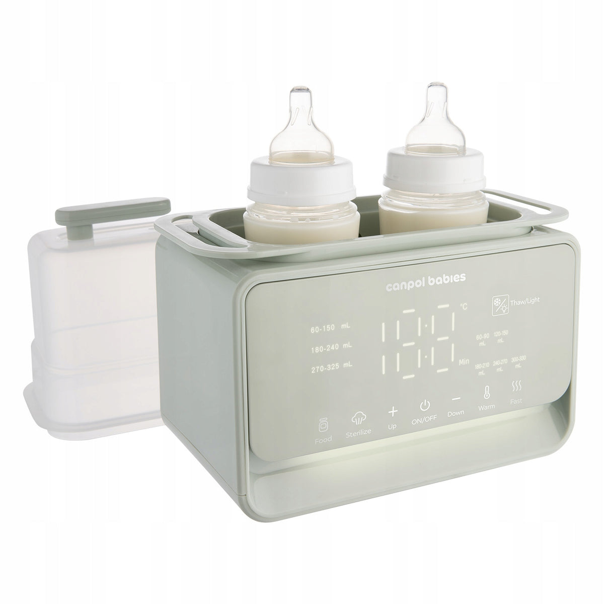 Canpol Heater and sterilizer 7in1 with thermostat and LCD lamp 12/218