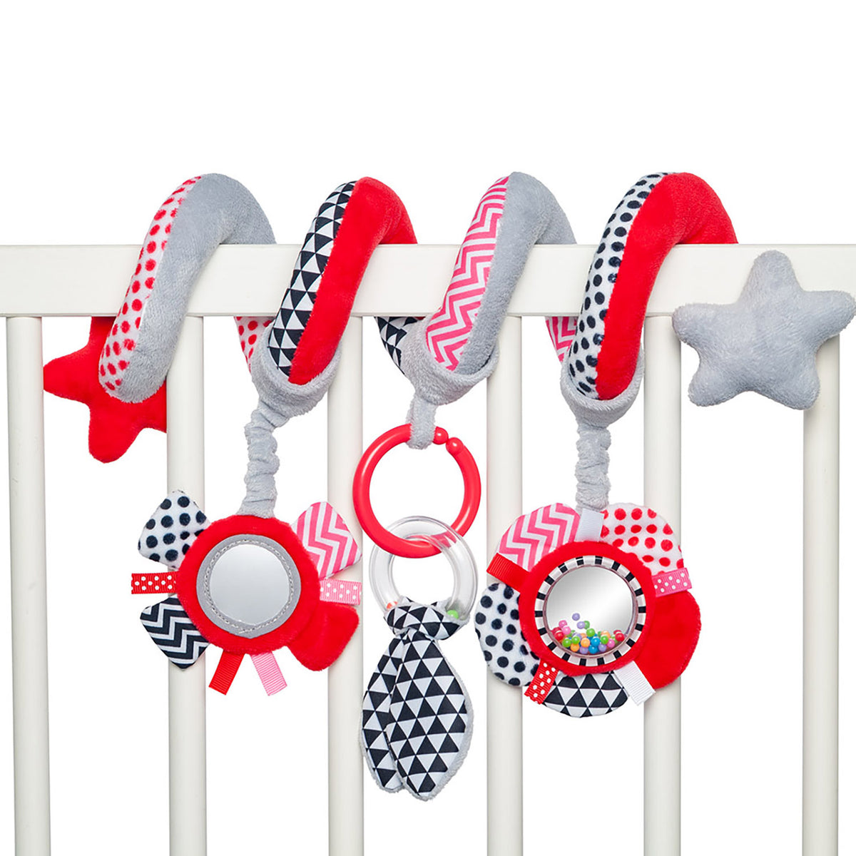 Canpol babies interactive spiral for crib or stroller Zigzag, 1 pc. Brand Canpol