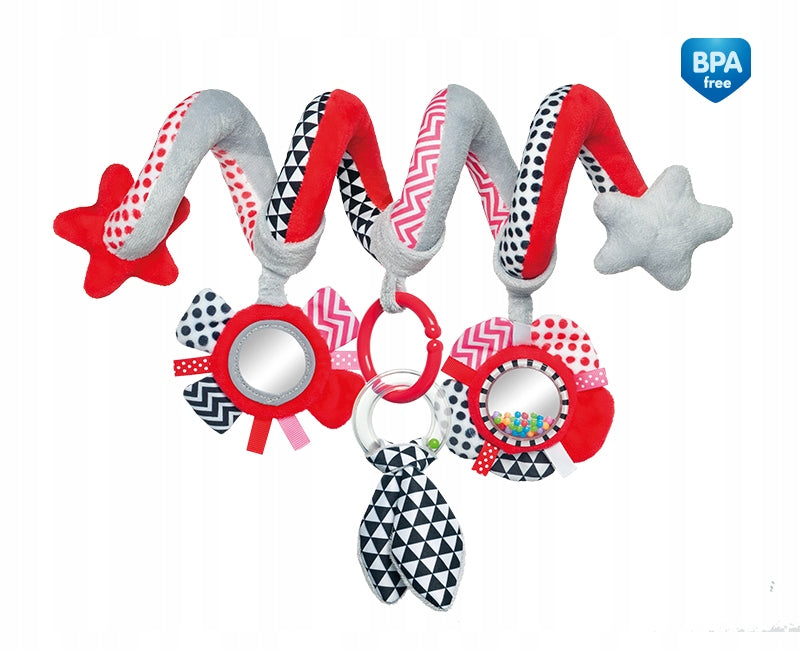 Canpol babies interactive spiral for crib or stroller Zigzag, 1 pc.