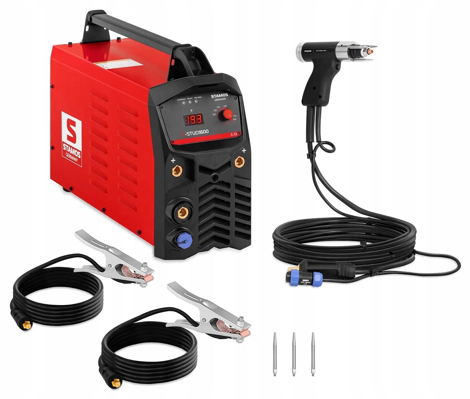 Capacitor welding machine 1600J 72000µF STAMOS S-STUD1600 10020158