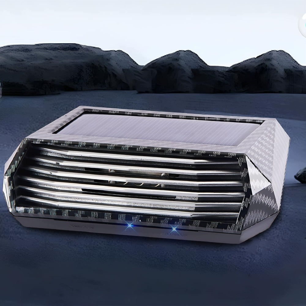 Car Air Purifier Black Solar Energy Brand no brand