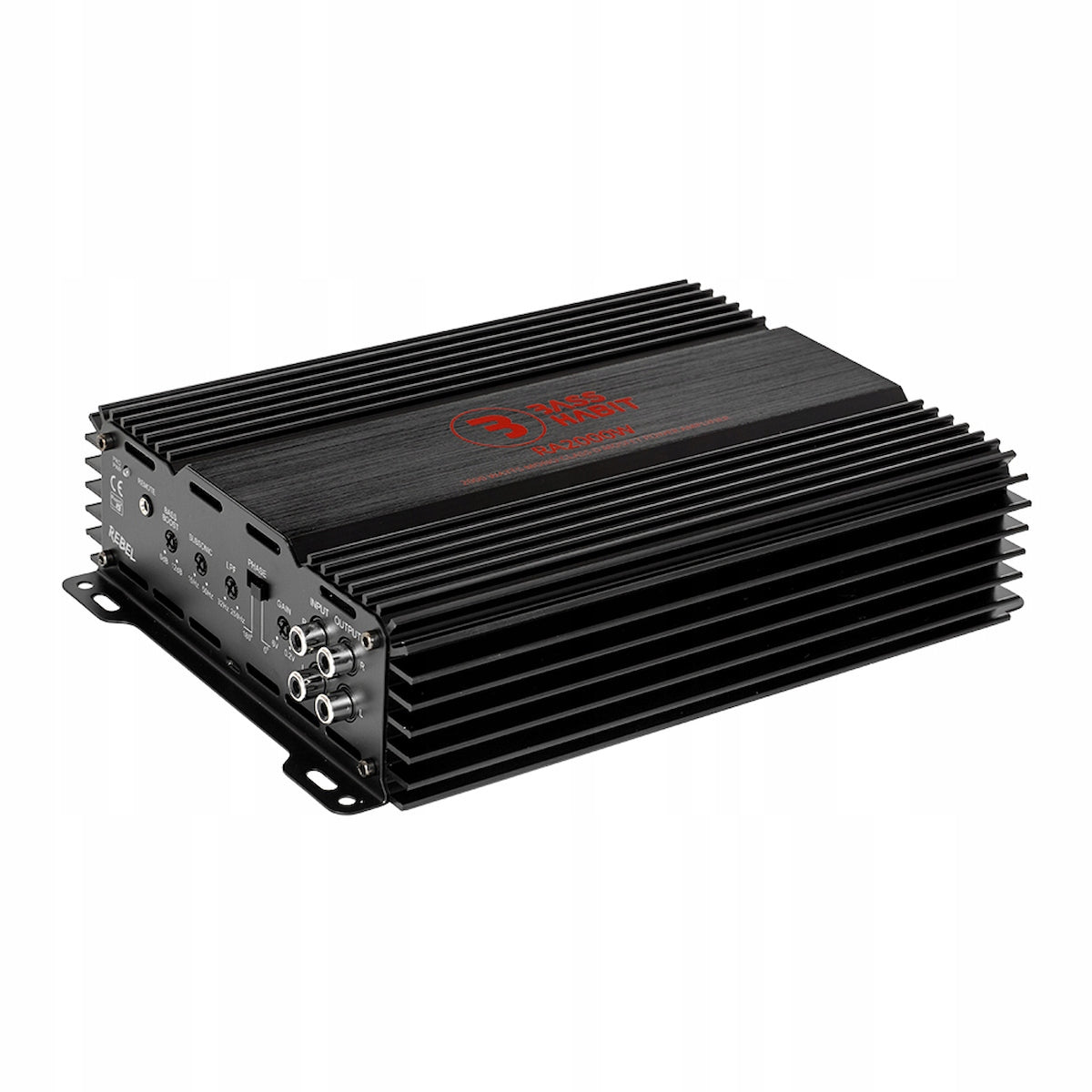 Car Amplifier BASS HABIT REBEL RA2000W Class D 1000W Powerful 2000W Packaging status original