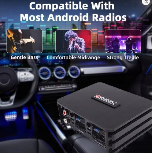 Car Amplifier DSP 4x60W Audio Sound Processor for Android Radio Manufacturer no brand
