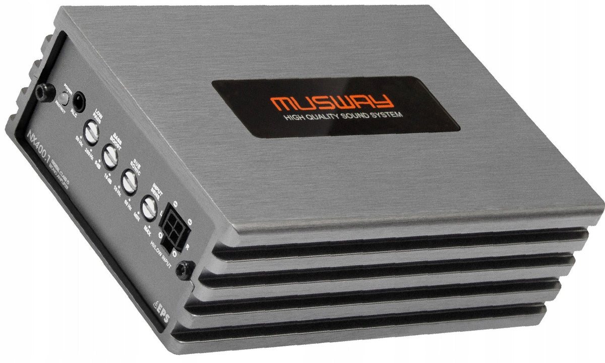 Car Amplifier For Subwoofer Musway NX400.1 400W Base Control Model NX400.1