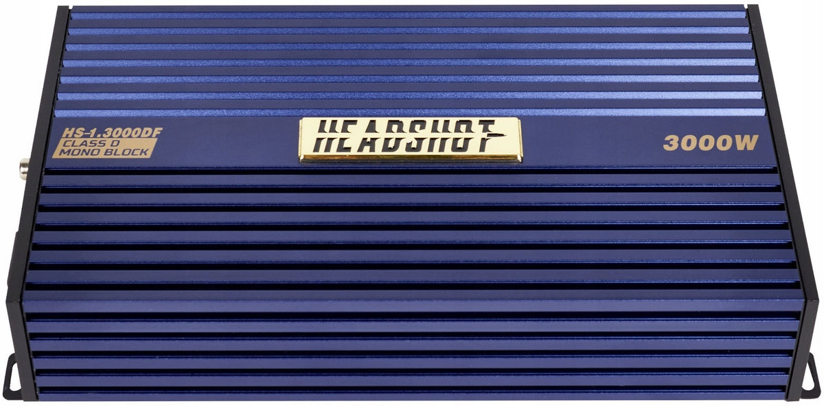 Car Audio Amplifier 1-Channel KICX HS-1.3000DF Monoblock 3000W RMS Manufacturer code HS1.3000DF