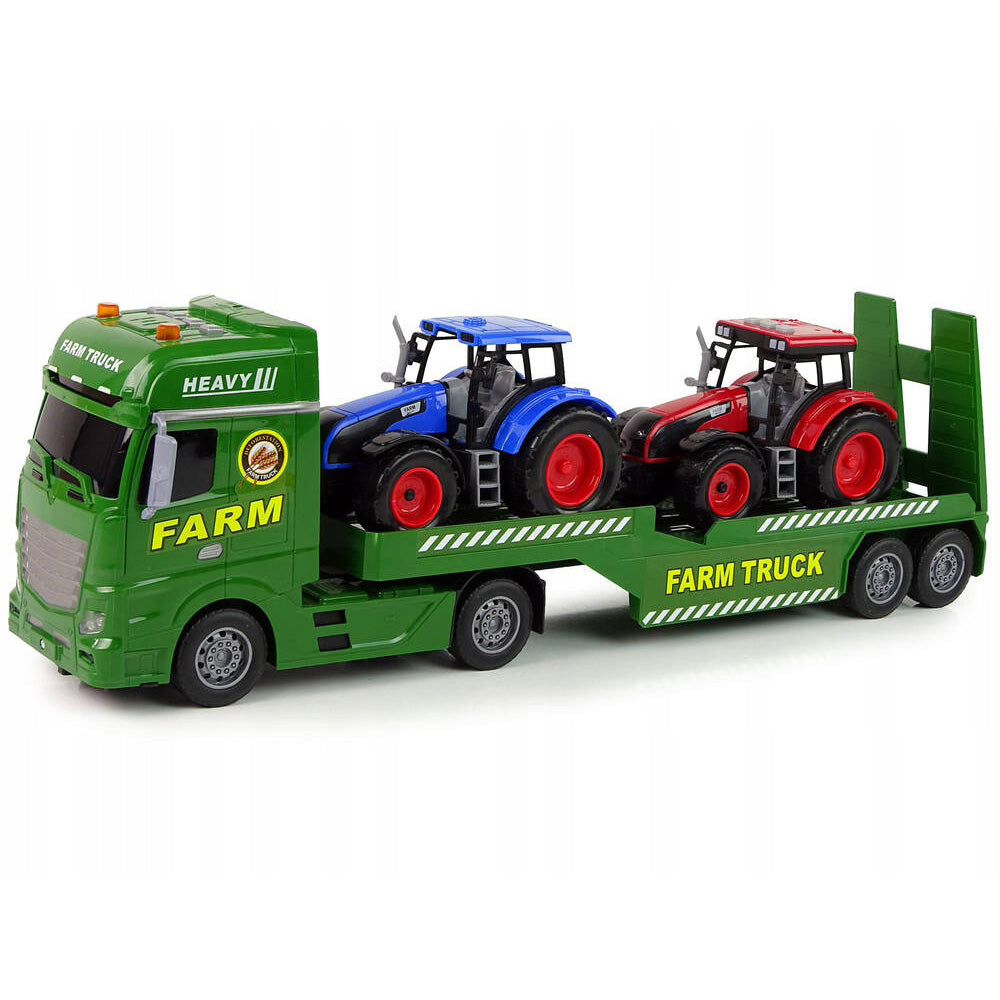 Car Auto Truck Tow Truck With Tractor Set Farm Light Sound Information regarding product safety and compliance Not suitable for children under a certain age. For use under adult supervision