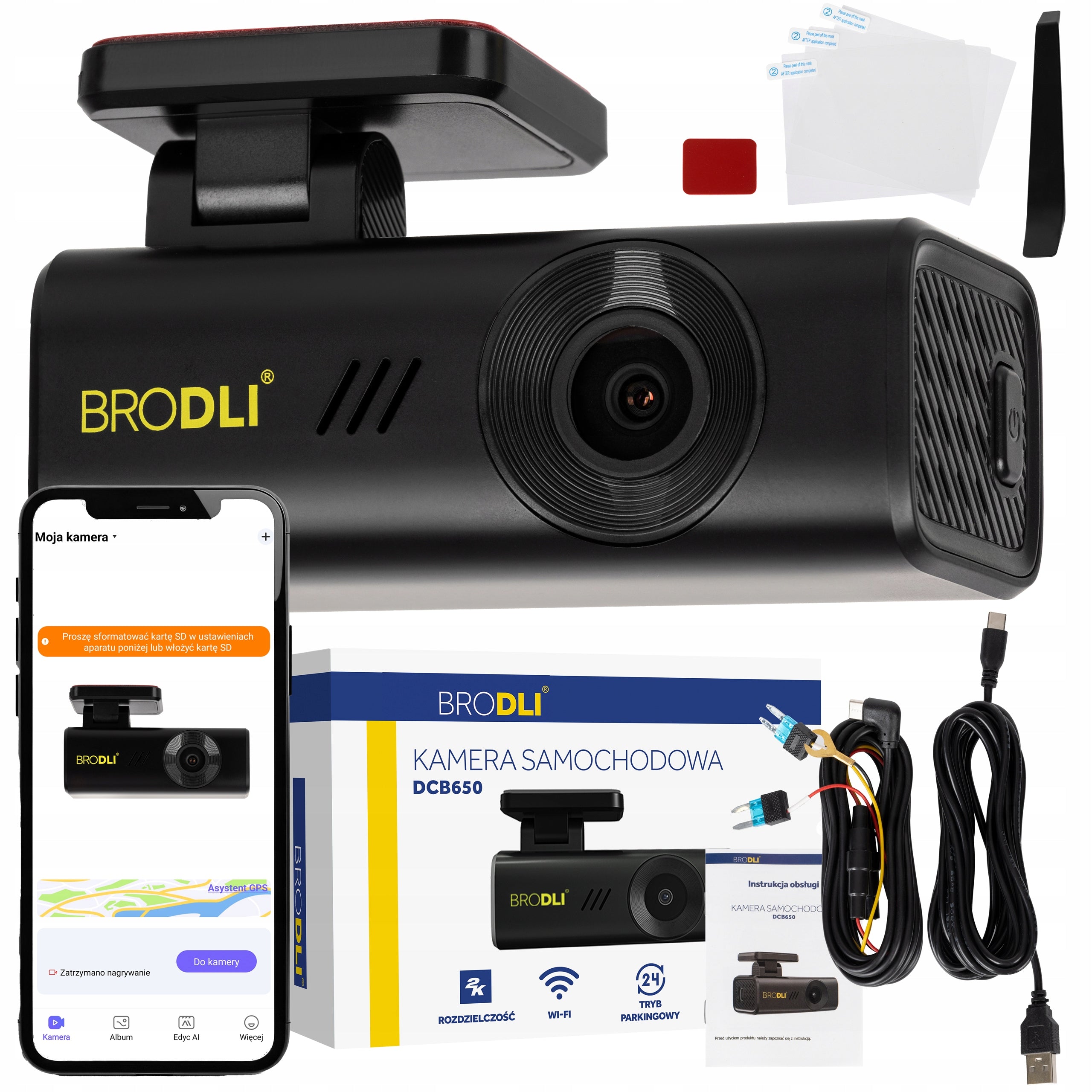 Car Camera DRIVING RECORDER Parking Mode VIDEO RECORDER