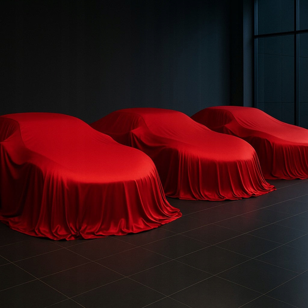 Car Cover Exhibition Showroom Premiere Car Pickup - Red Manufacturer's catalog number POKROWIEC-SHOWROOM-001