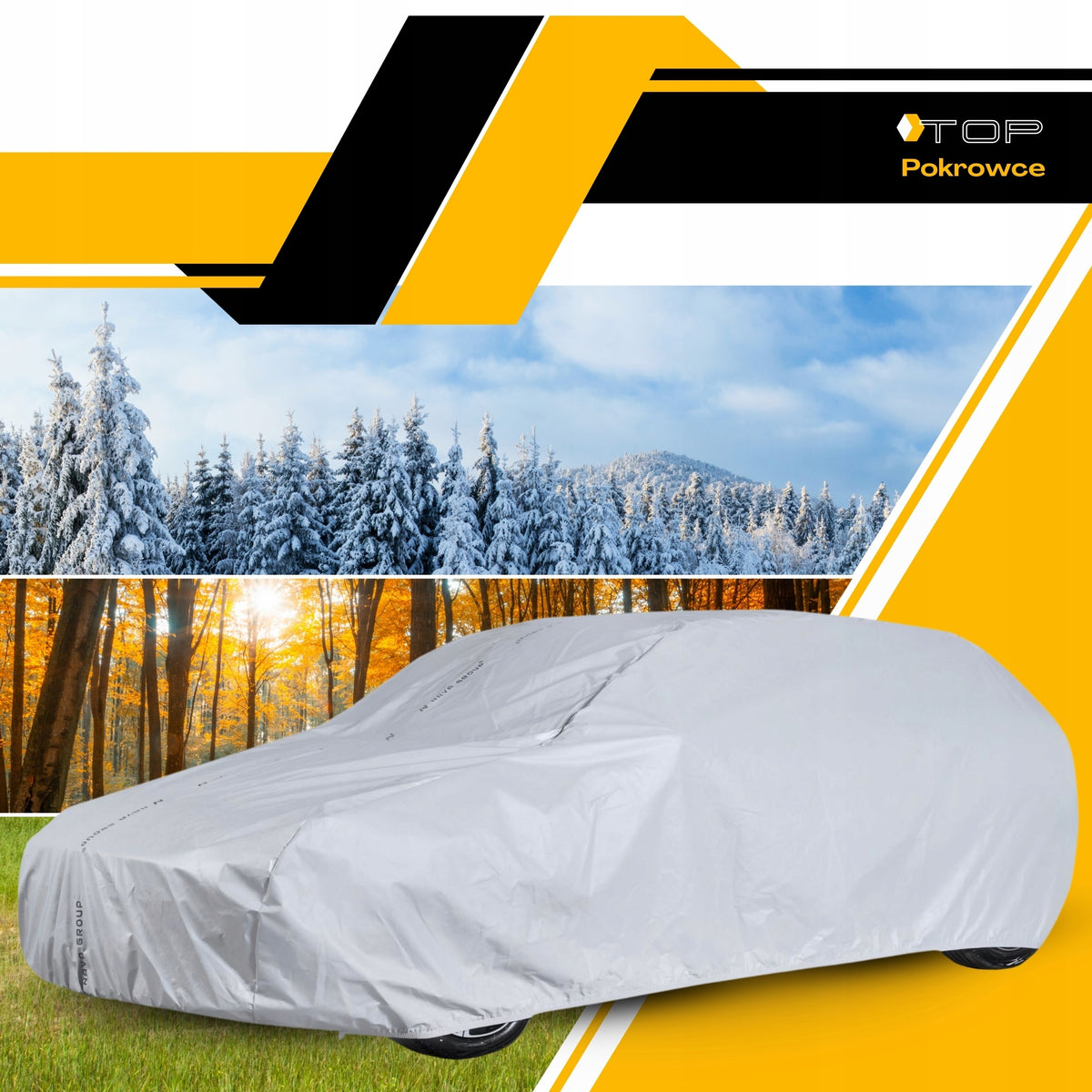 Car Cover Hatchback 405cm Practic 3 Layers Protective Tarpaulin Manufacturer Nava Group