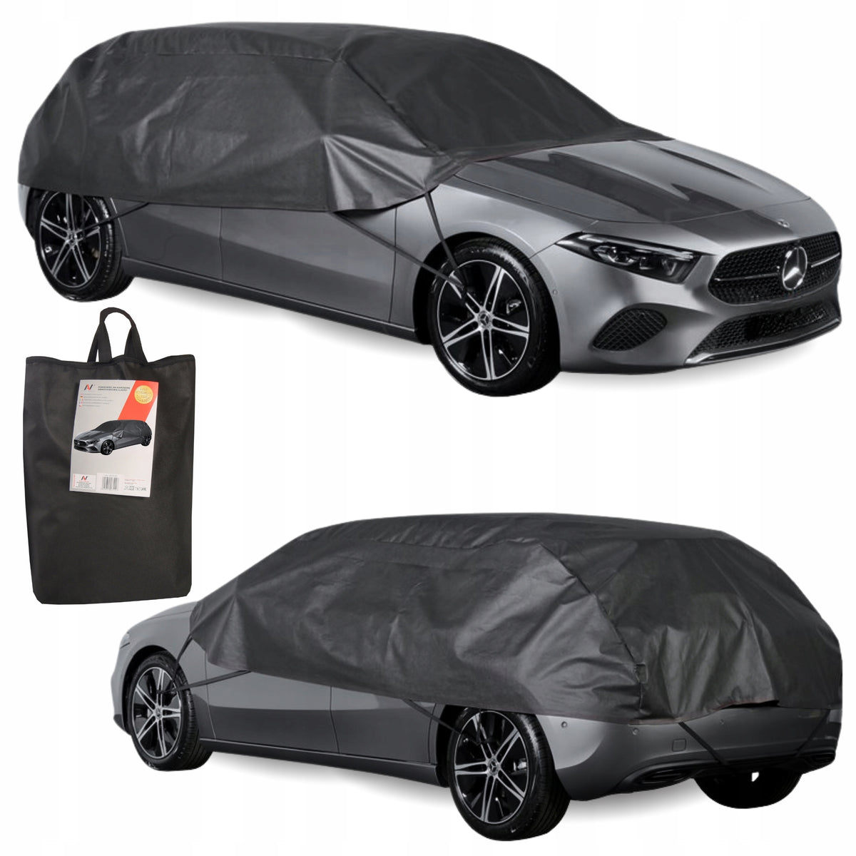 Car Cover Hatchback M Classic Winter Window Mat