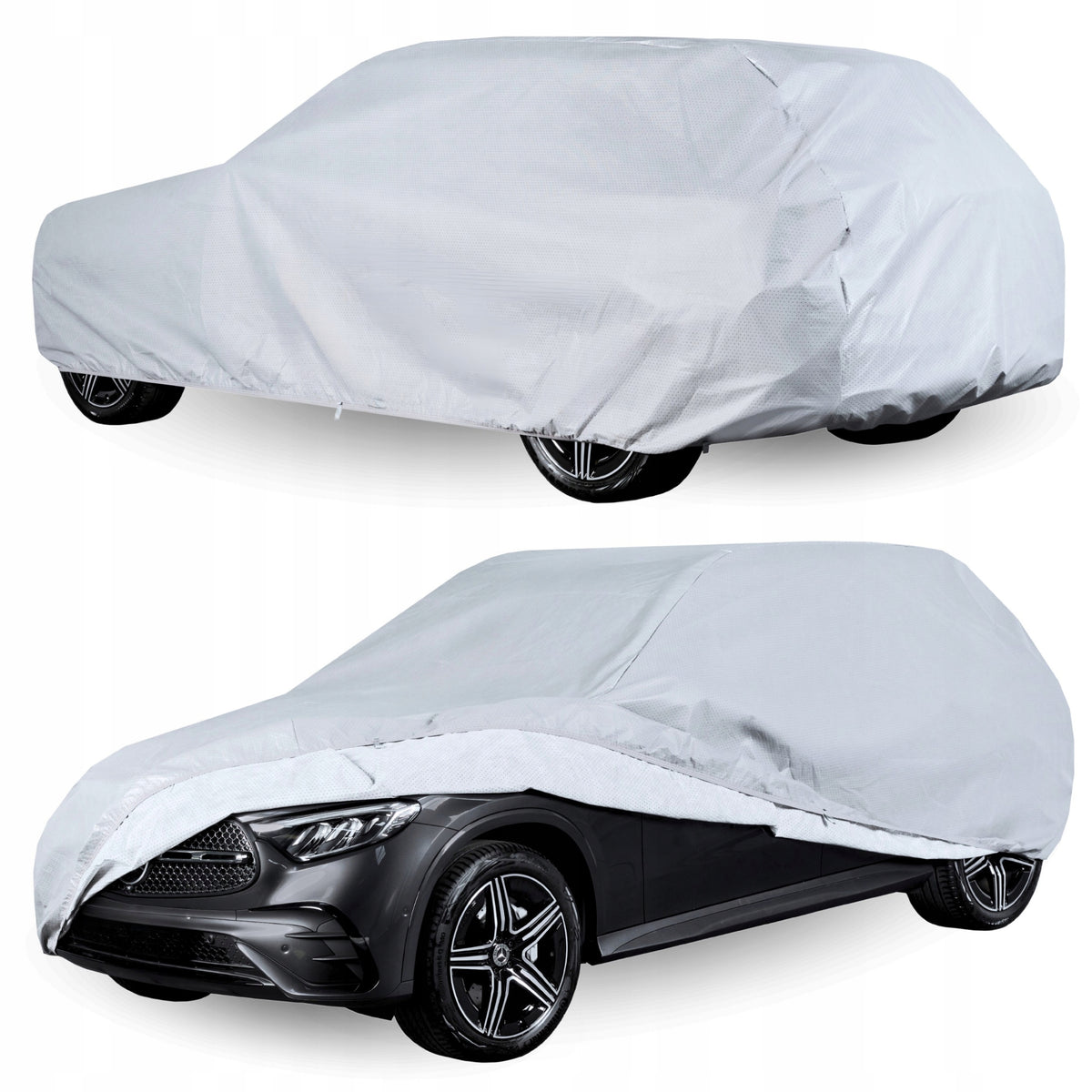 Car Cover SUV Minivan M2 430-455 Tarpaulin Exclusive SOFT Belts