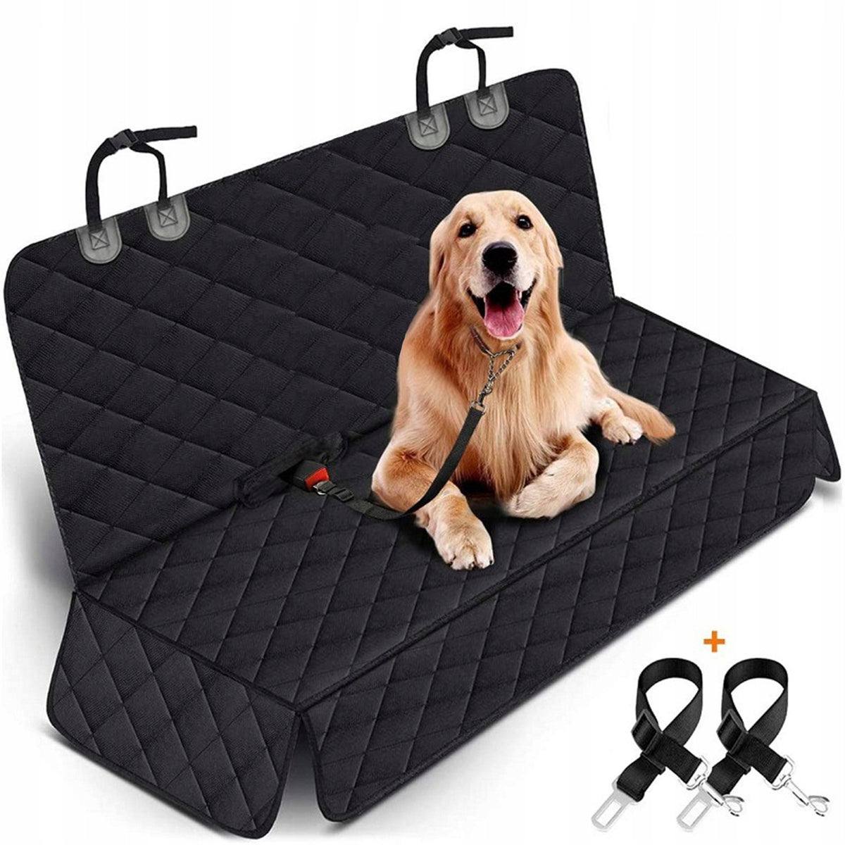 Car Dog Mat with Lock for Passenger Seat Cover Packaging status original