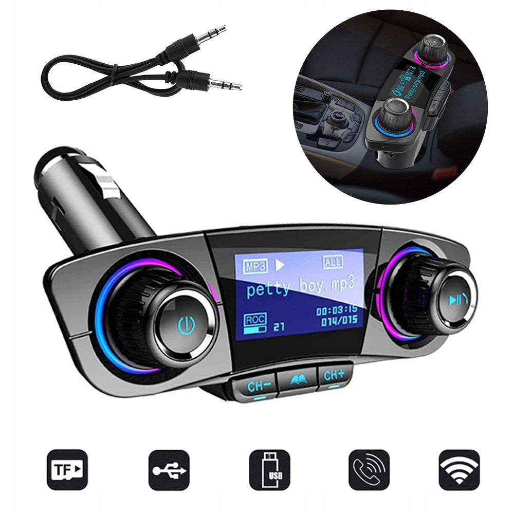 Car FM Transmitter Bluetooth USB Radio Brand no brand